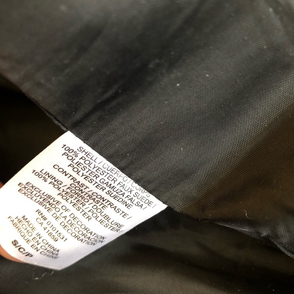 Disney D-Signed Descendants 3 Faux Suede Aqua Sequins Uma Moto Jacket, S - Picture 14 of 14